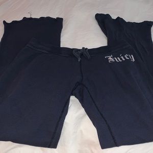 Navy Thermal Juicy Couture pants